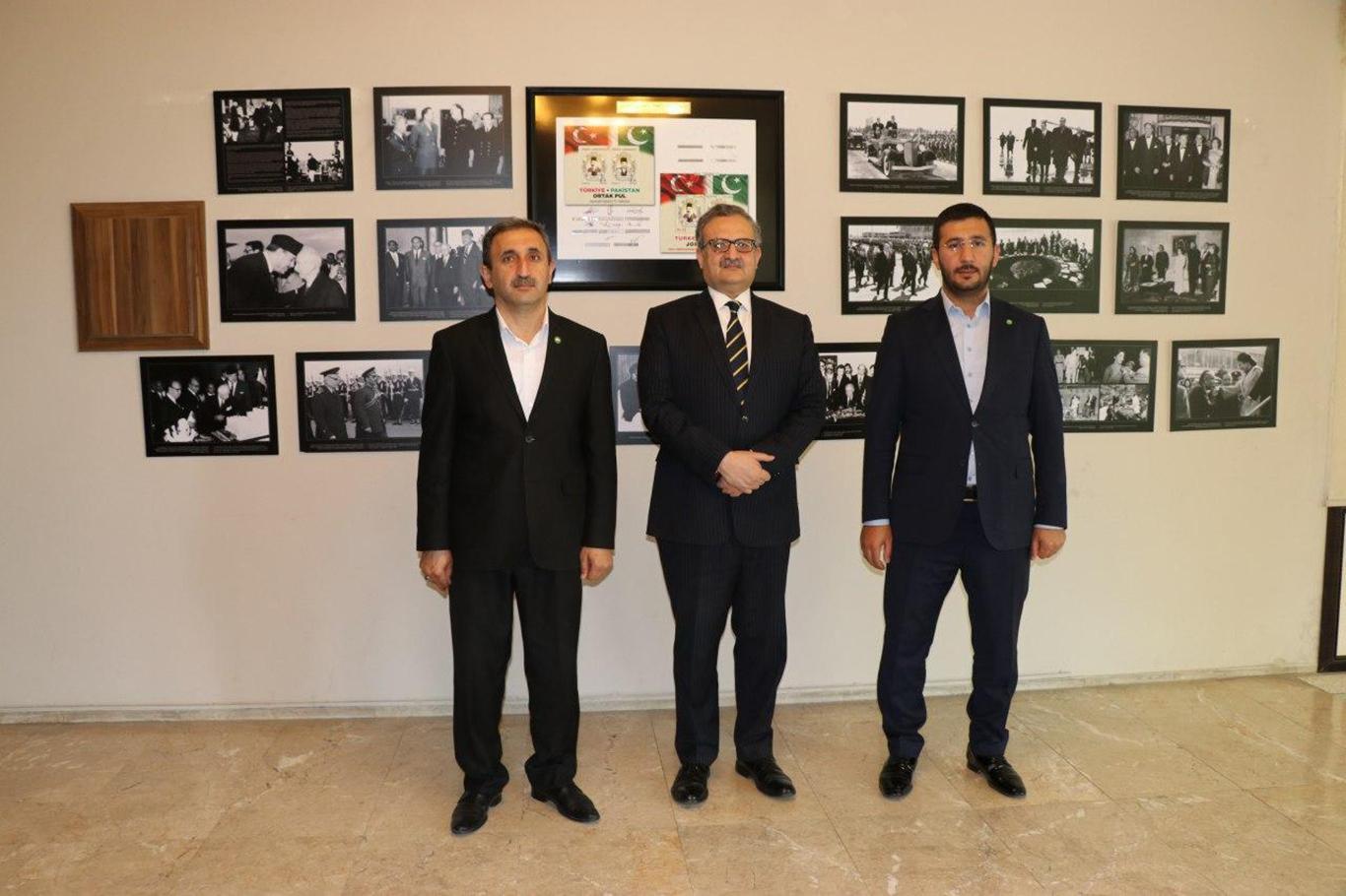 HÜDA PAR pays a visit to Pakistan’s Embassy in Turkey HÜDA PAR pays a visit to Pakistan’s Embassy in Turkey